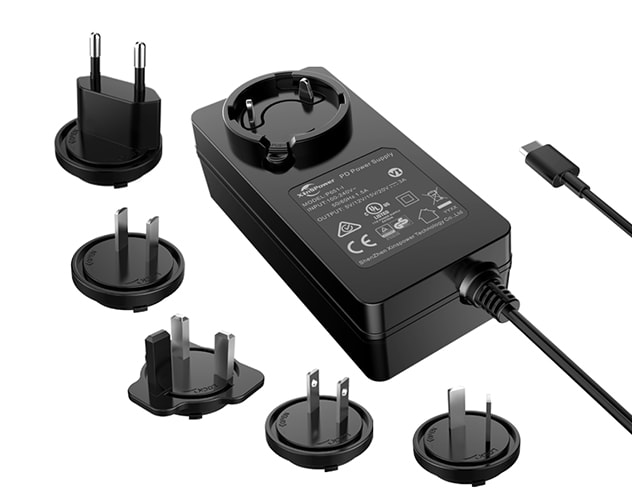 Interchangeable 60W PD Charger