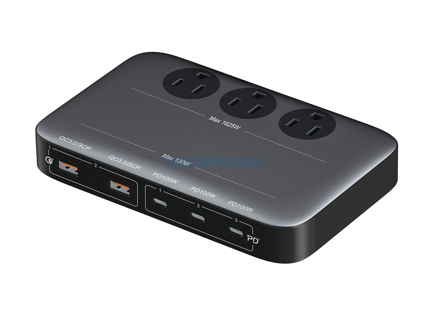 GaN 130W USB Power Strip