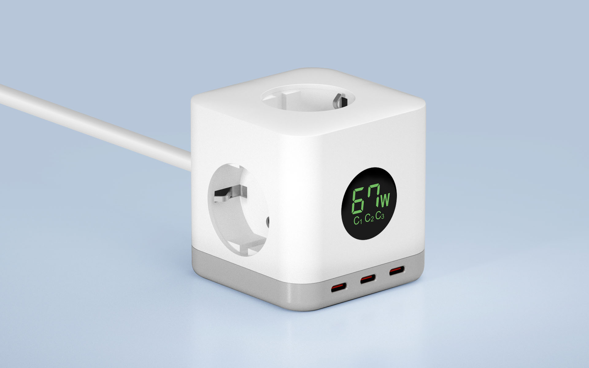 Korea USB C Power Strip