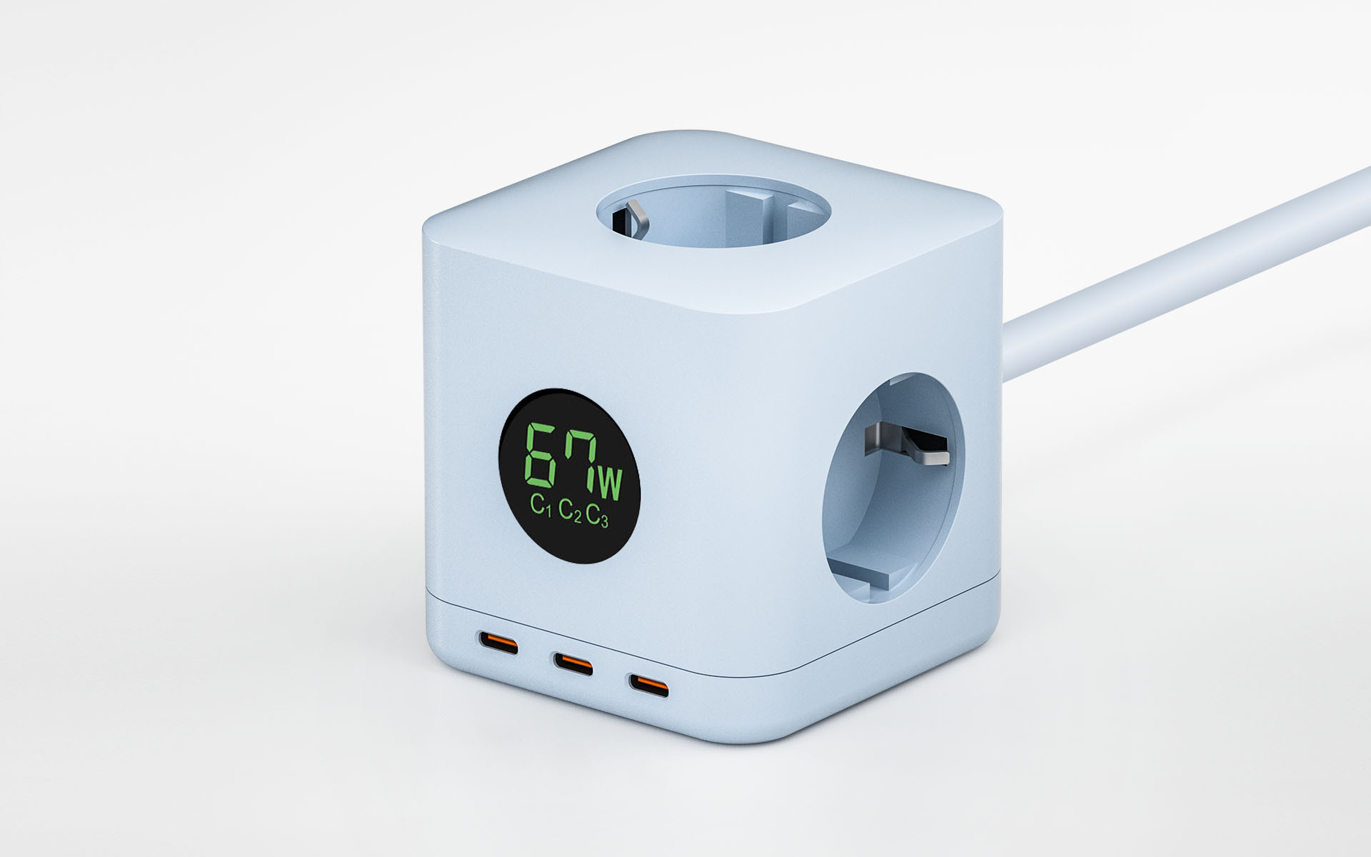 Korea USB C Power Strip