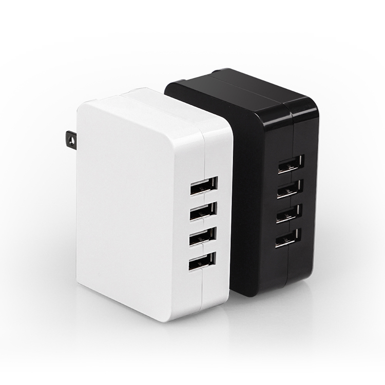 4 Ports USB-A Wall Charger