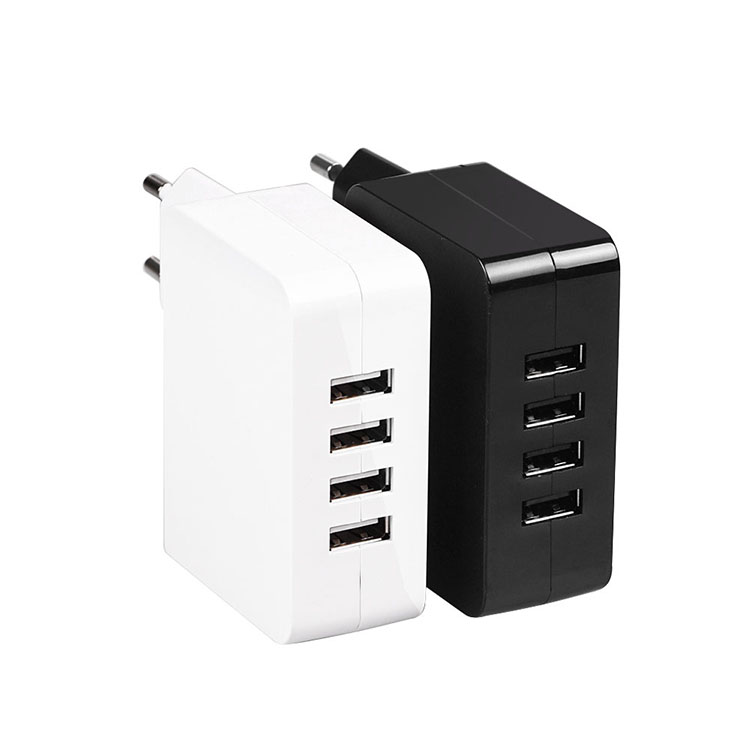 4 Ports USB-A Wall Charger