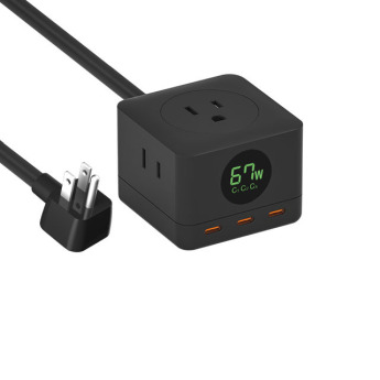 67W USB C GaN Power Strip